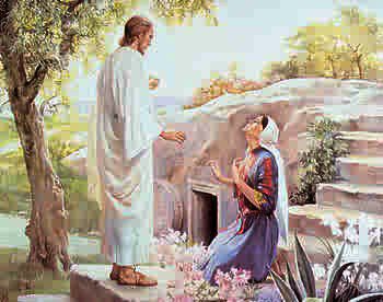 Risen Christ and Mary
